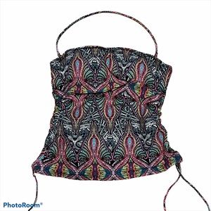 Raisins Ruched Side Swim Tankini Top